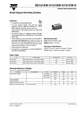 DataSheet SD101AW pdf